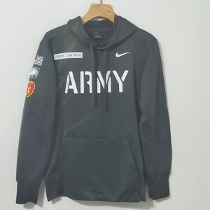 Nike Army Tropic Lightning West Point Hoodie Army Green Mens Medium